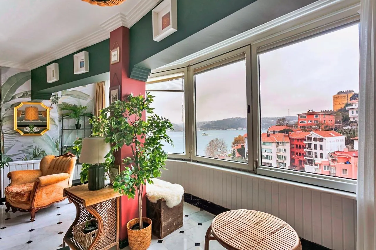 Dreamy Flat With Bosphorus View In Rumeli Hisari Apartment Istanbul Turcia